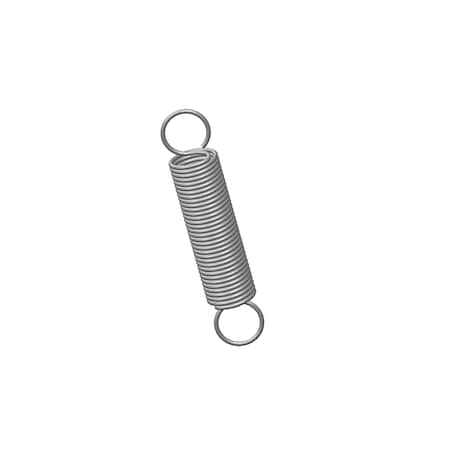 Extension Spring, O= .250, L= 1.25, W= .023